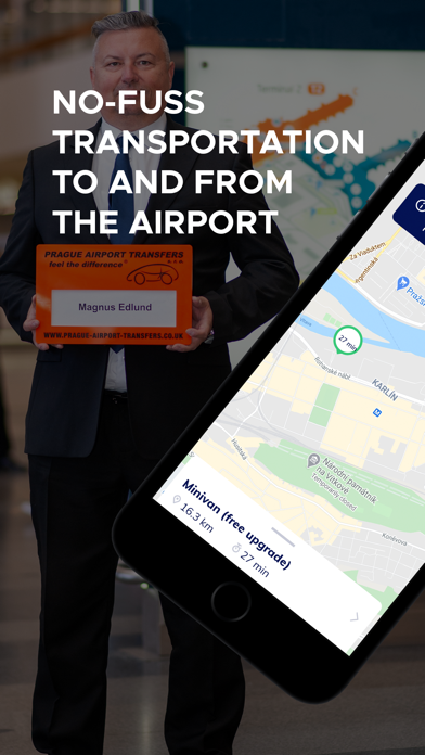 Prague Airport Transfers Screenshot