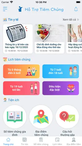 Game screenshot Hỗ Trợ Tiêm Chủng mod apk