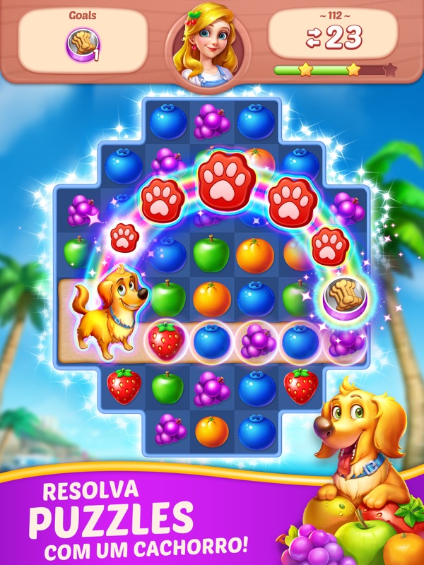 Fruit Match Airplane Mode Game screenshot 9