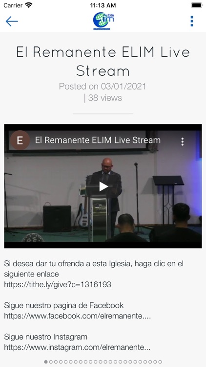 Iglesia El Remanente Elim screenshot-5