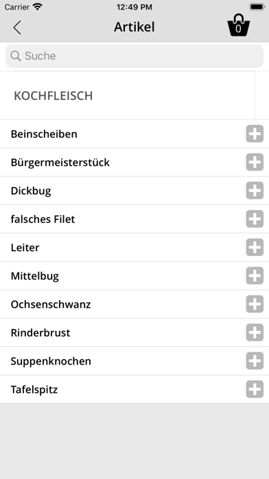 Elmars Metzgerei Screenshot
