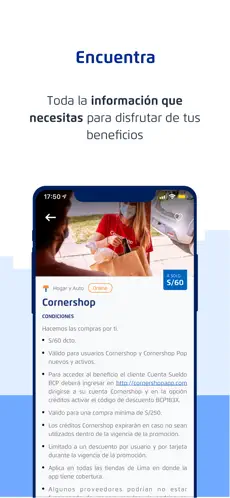 Screenshot 4 Mis Beneficios BCP iphone