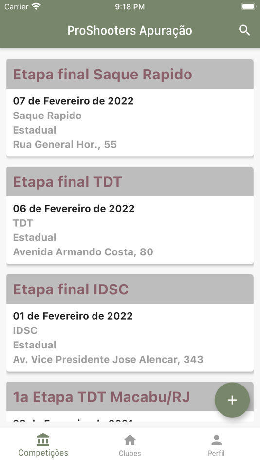 #1. ProShooters Apuração (iOS) 由: Sandro Senna