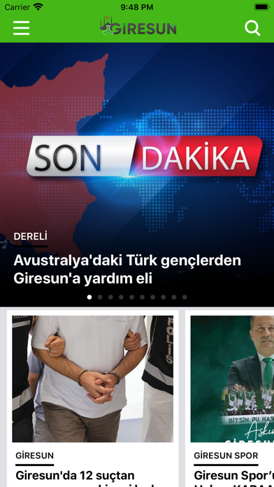 Screenshot #1 pour Giresun Bülten
