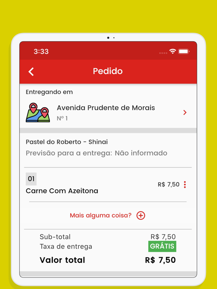 Pastel do Roberto Delivery