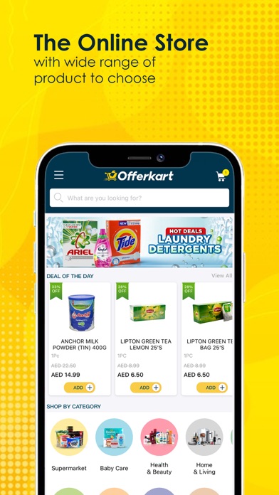 Offerkart Screenshot