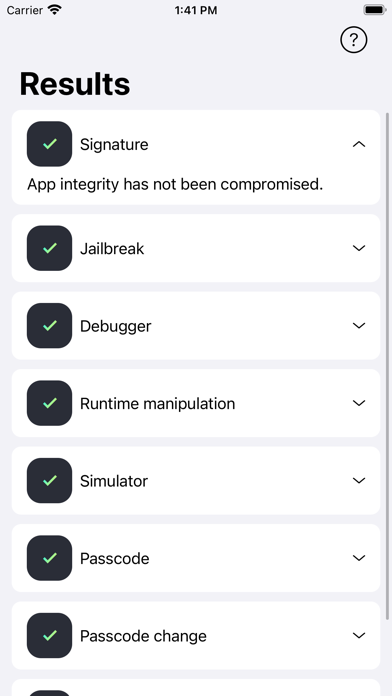 Talsec Mobile Security Screenshot
