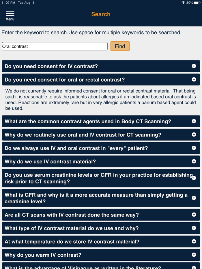 CTisus Contrast Protocols