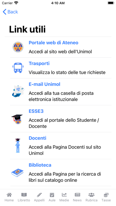 App Unimol screenshot 2