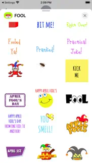 How to cancel & delete april fool's day sticker pack 3