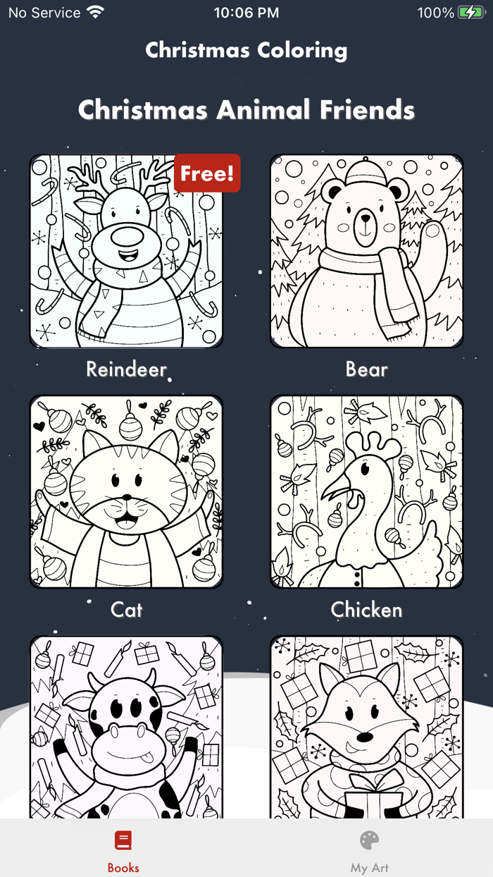 Coloring Christmas Book