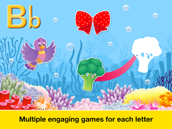 Alphabet Aquarium Letter Games iPad app afbeelding 8