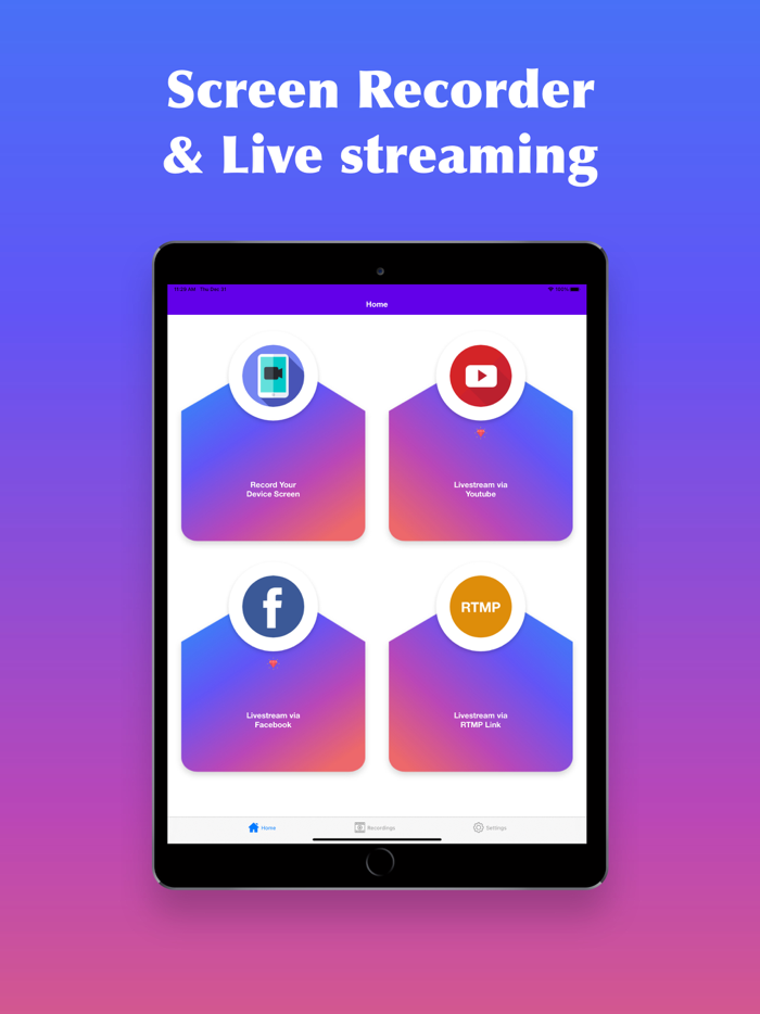 Screen Recorder G - Livestream