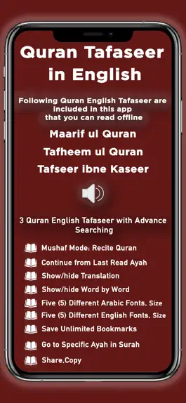 Game screenshot Quran English Tafaseer mod apk