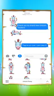 unicorn poney iphone screenshot 2