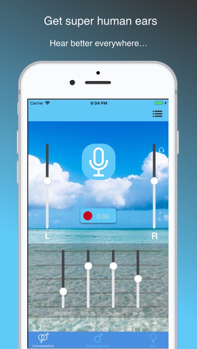 Hearing Aid: Listening Device Screenshot