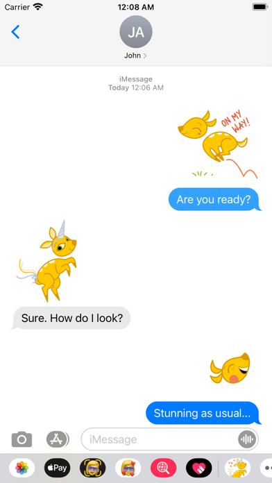 My Deer Sticker Pack Screenshot