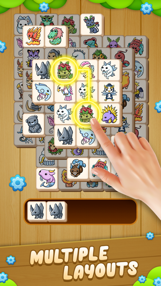 #3. Matching Tile: Puzzle Games (iOS) Podle: IBEAN COMPANY LIMITED