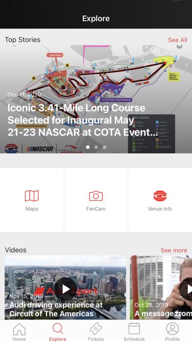 NASCAR at COTA Screenshot