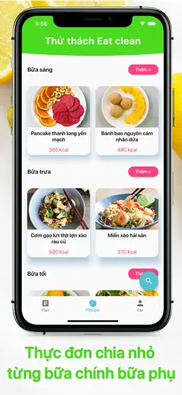 Game screenshot Sống khoẻ ăn ngon - Eat clean apk