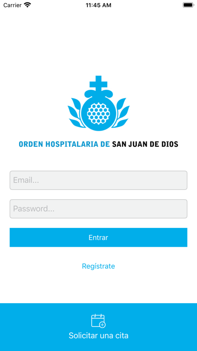 San Juan de Dios Salud Screenshot