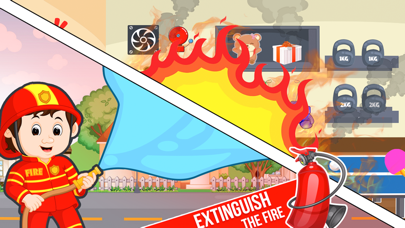 Pretend Play Fire Station Game Screenshot