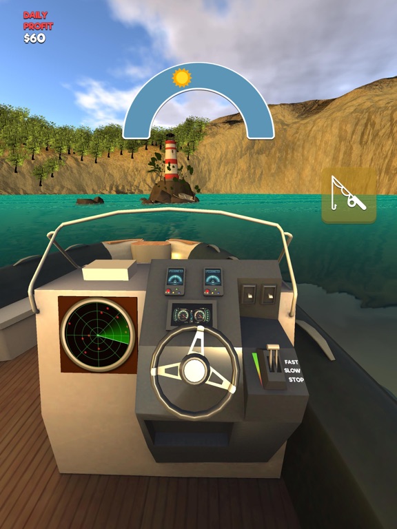 Screenshot #5 pour Fishing Lake 3D