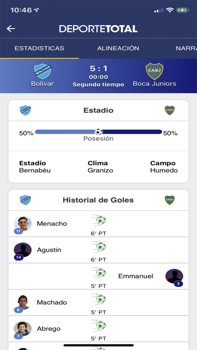 Deporte Total Bolivia Screenshot