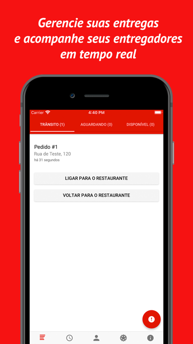 Entregador Food Plus Screenshot