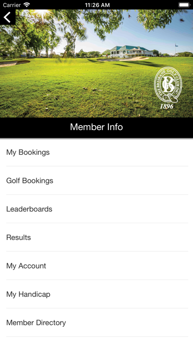 Brisbane Golf Club Screenshot