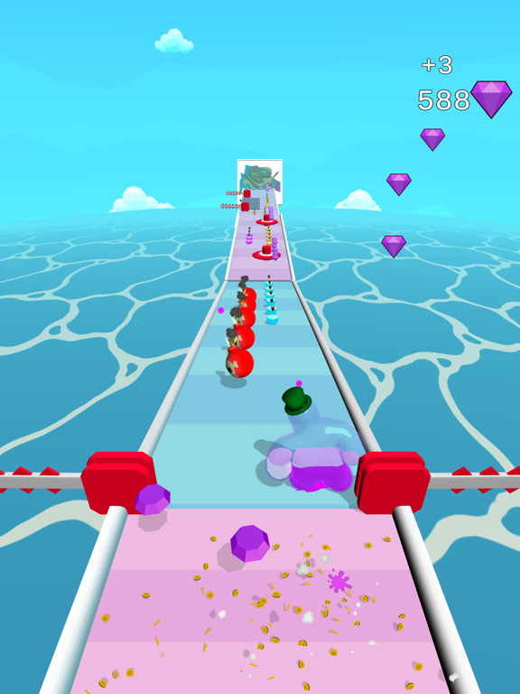 Color Sprint 3D Stack & Run screenshot 2