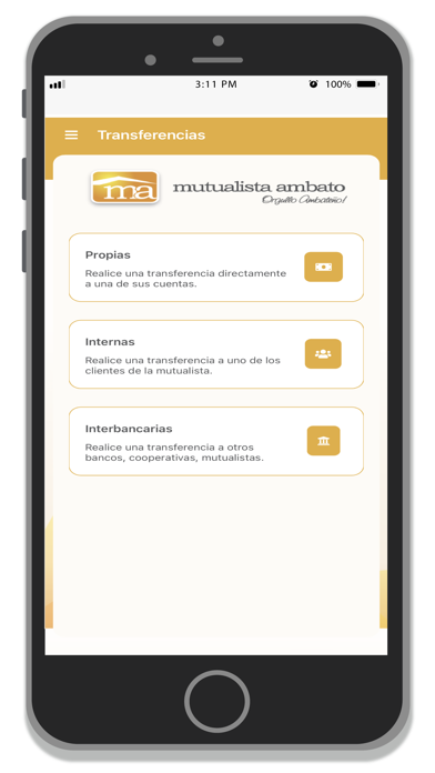 Mutualista Ambato Screenshot