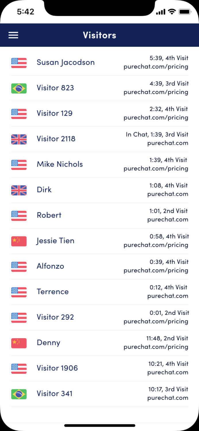 Pure Chat  Live Website Chat