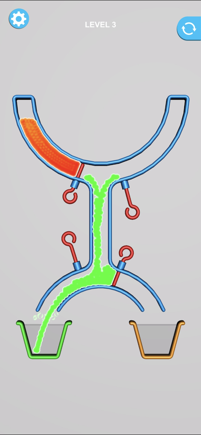 Paint Flow 3D-Fill Right Color