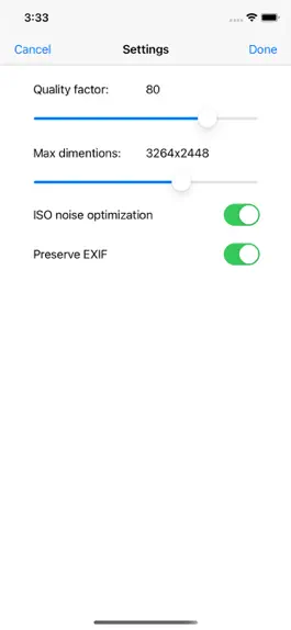 Game screenshot JPG Optimizer PRO apk