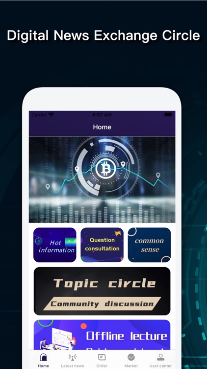 Digital News Exchange Circle