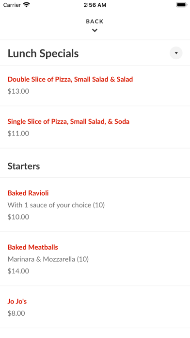 Sorelli Pizza Screenshot
