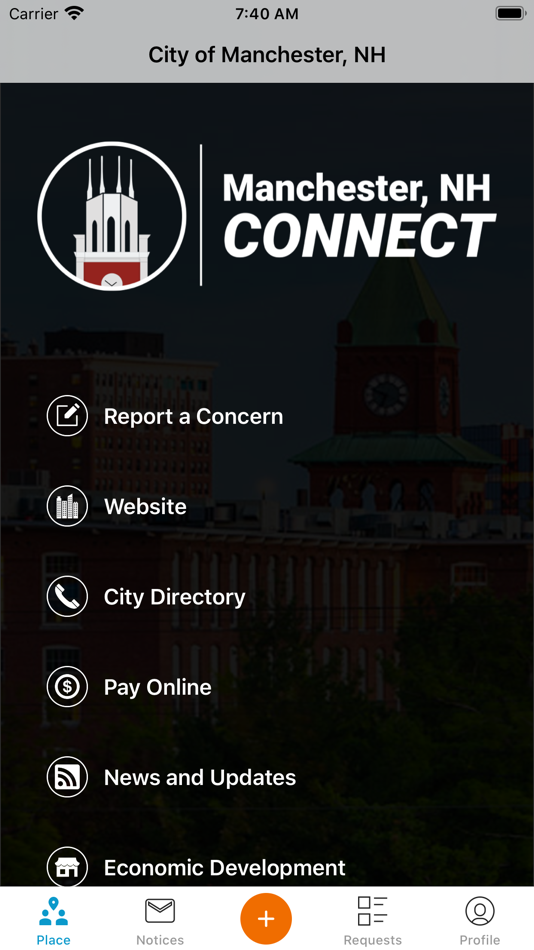 #1. Manchester NH, Connect (iOS) By: City of Manchester, NH