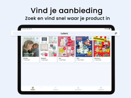 Folders.nl iPad app afbeelding 6