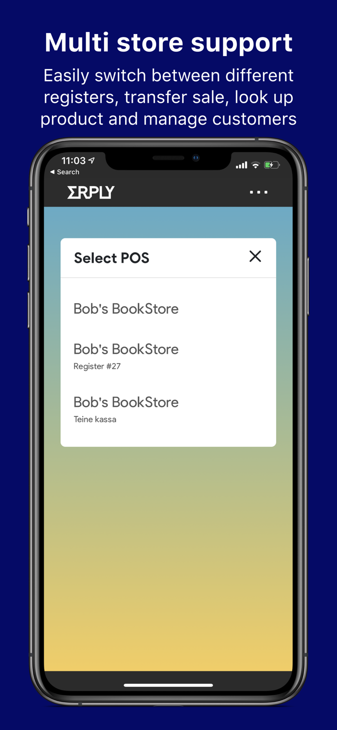 Erply POS with TriPOS and Star