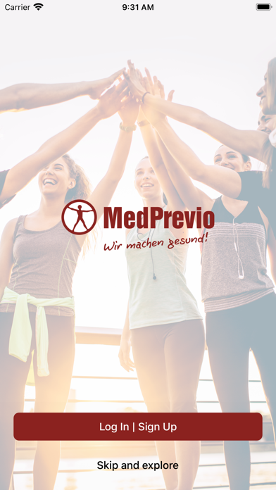 Screenshot #1 pour MedPrevio - Mein gesunder Weg!