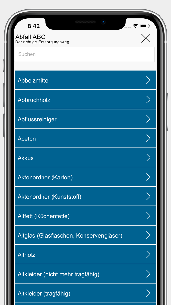 Abfall-App Landkreis Altötting