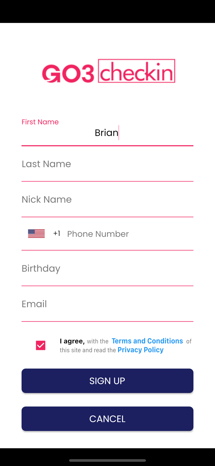Go3Checkin