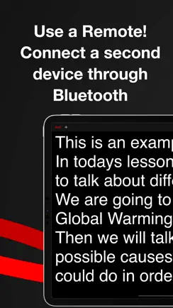AI Teleprompter Voice & Remote iPhone image 2