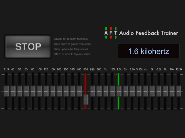 ‎Audio Feedback Trainer Screenshot