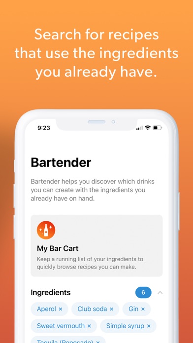 Mixxy - Cocktail Recipes Screenshot