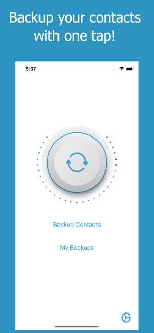 ‎Backup Contacts + Restore Screenshot
