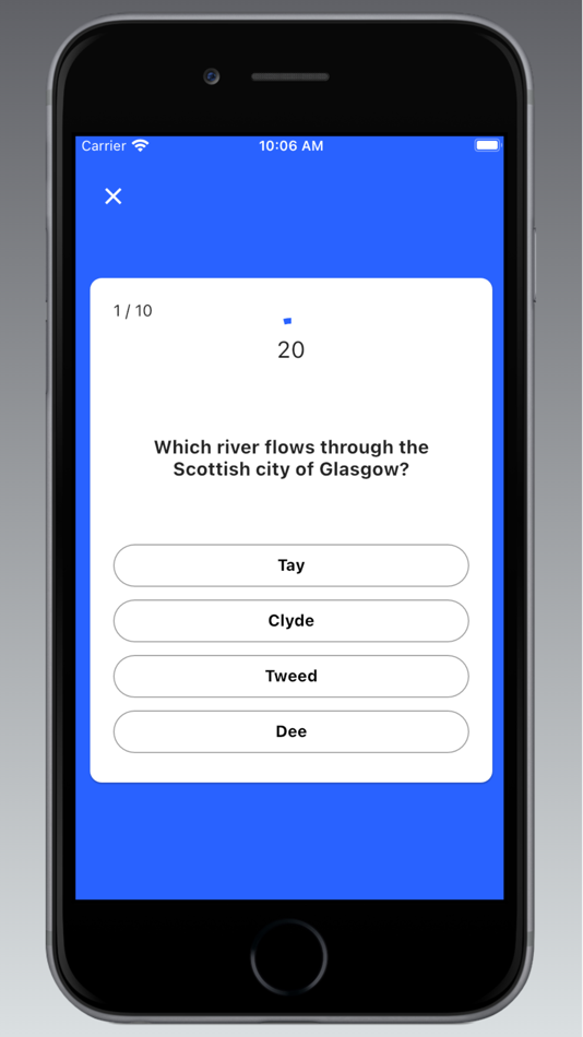 #4. Trivia Quiz General Questions (iOS) By: Gullolakhon Anvarjonova