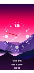 Analog Clock-Stand Face Clock screenshot #5 for iPhone