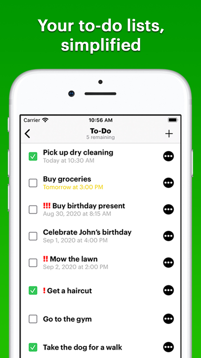 SimpleTask Organize your life